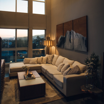 Grand apartment modern interior project